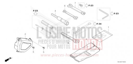 OUTILS CRF1100A3S de 2025